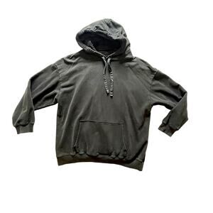 Womens XL Offline by Aerie Hoodie Black Pullover Sweater Weekend Relaxed Fit GUC